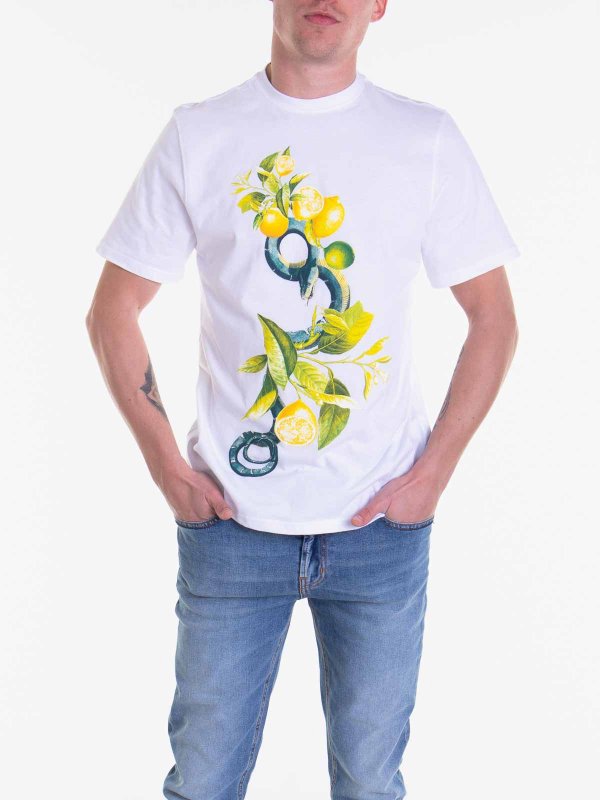 The Best Shops ROBERTO CAVALLI: t-shirts - Crew neck T-Shirt