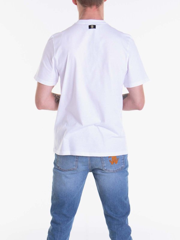 Crew neck T-Shirt shop online: ROBERTO CAVALLI
