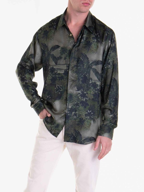 The Best Shops ROBERTO CAVALLI: camicie - Camicia in seta