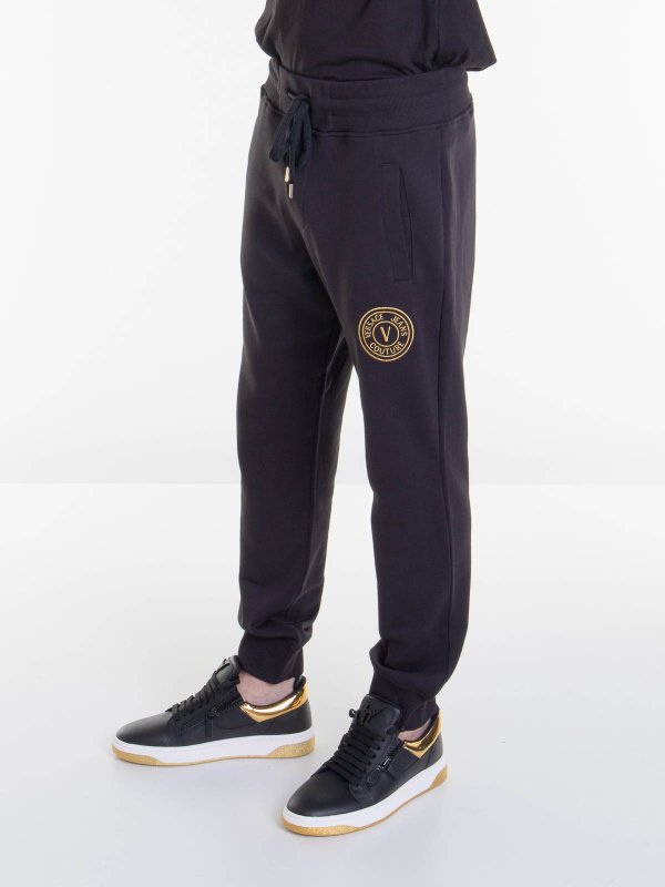 Versace Jeans Couture: カジュアルトラウザー online - カジュアルパンツ - 黒