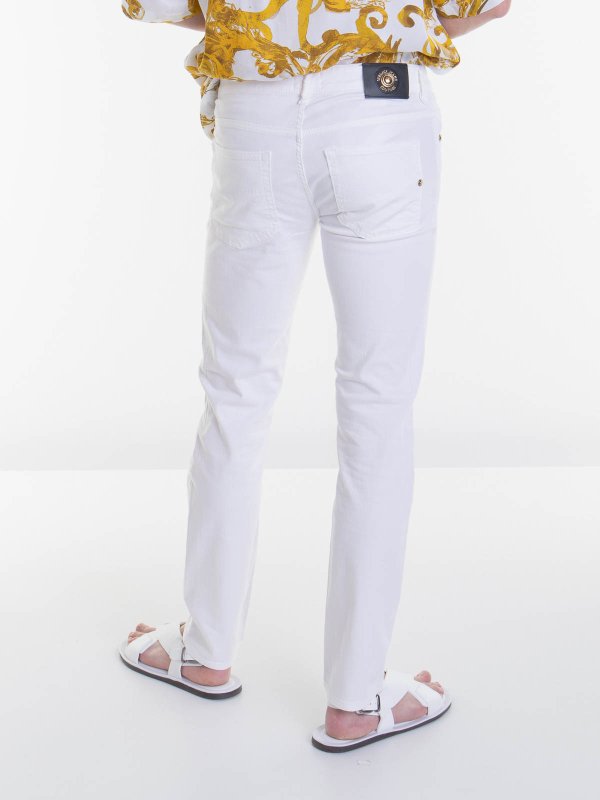 Jeans Boot-Cut - Blanco shop online: Versace Jeans Couture