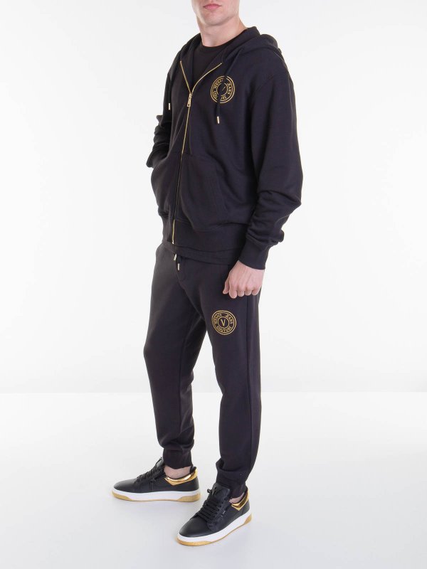 Versace Jeans Couture: クルーネック online - クルーネック - 黒
