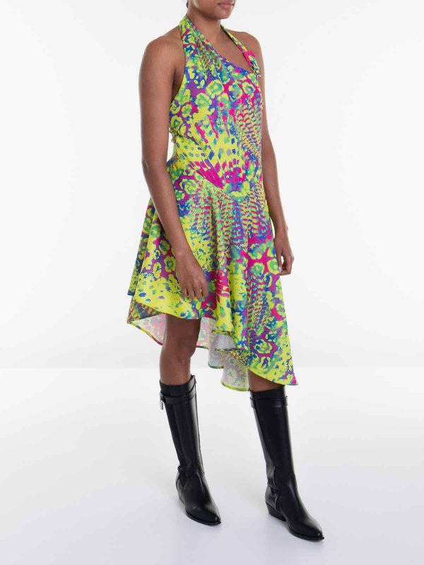 Versace Jeans Couture: abiti al ginocchio online - Vestito Multicolore