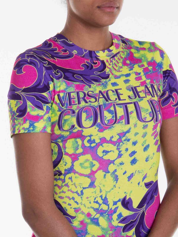 Versace Jeans Couture buy online Knielanges Kleid - Bunt
