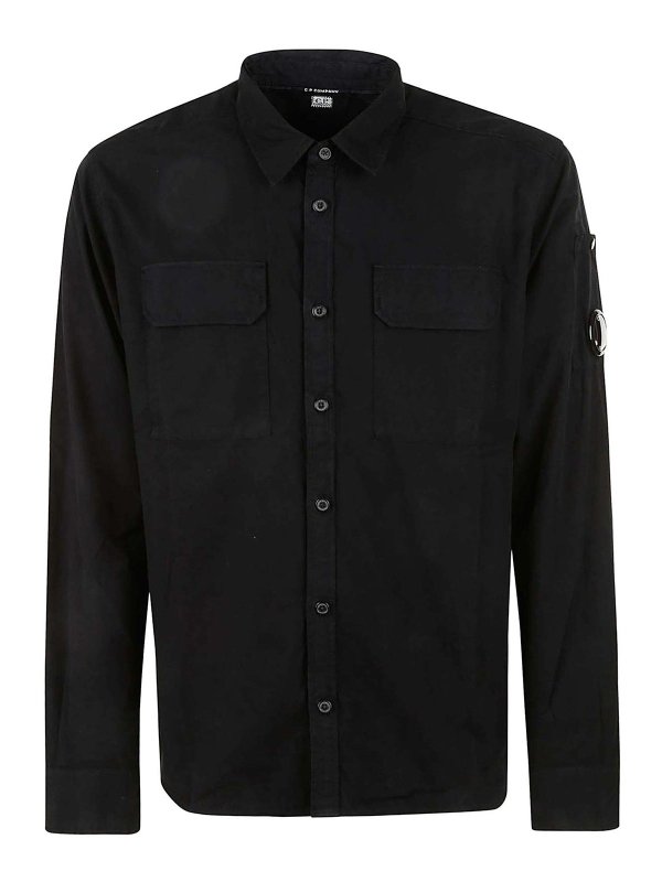 C.P. COMPANY: Camisas - Camisa - Negro