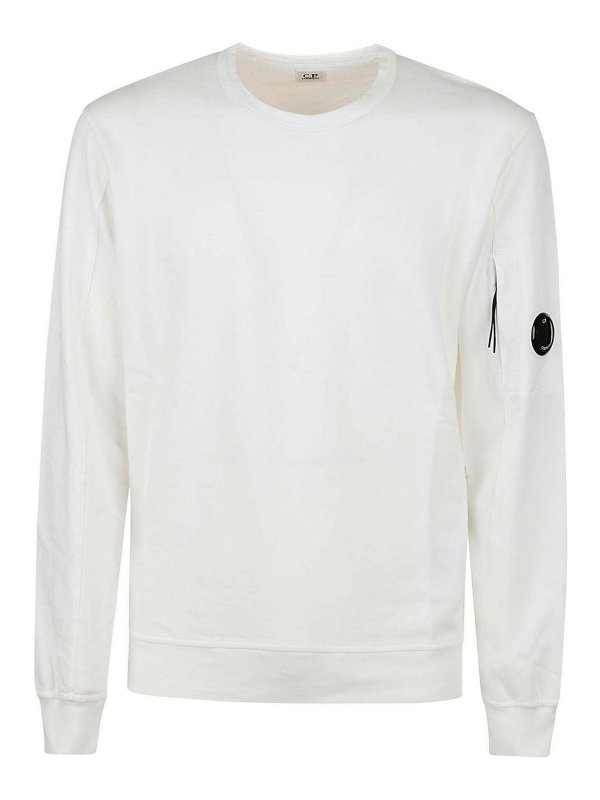 C.P. COMPANY: Sweatshirts und Pullover - Sweatshirt - Weiß