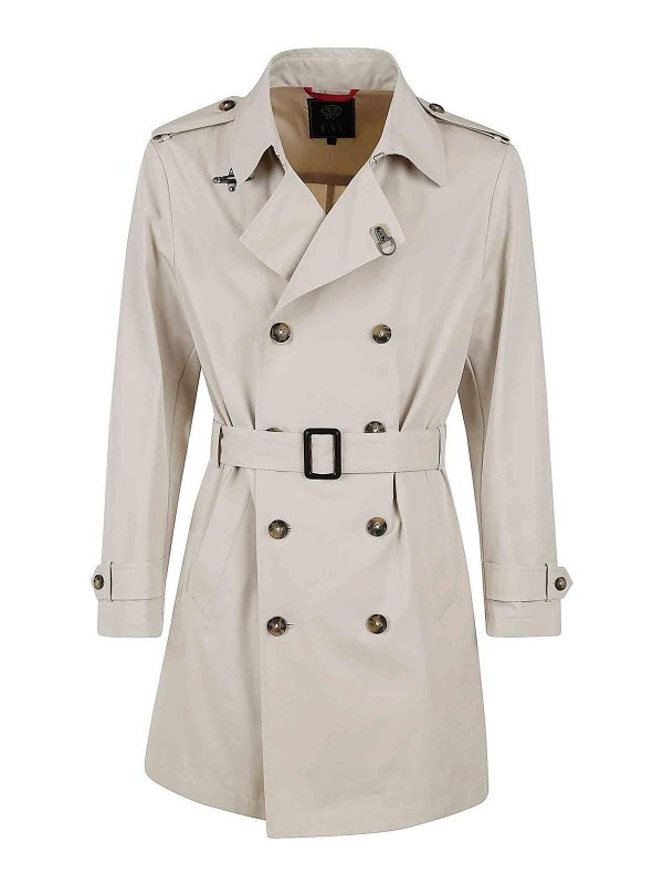 FAY: Trenchcoats - Trenchcoat - Grau