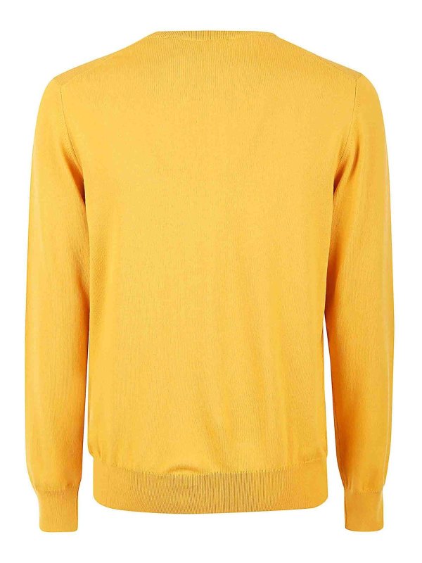 K-WAY: Strickpullover mit Rundhalsausschnitt online - Rundhalspullover - Orange