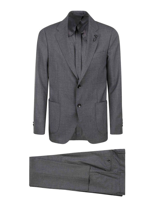 LARDINI: Elegante Anzüge - Eleganter Anzug - Grau