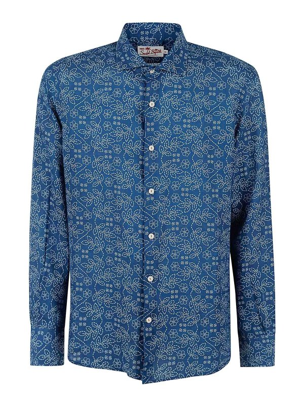 MC2 SAINT BARTH: Hemden - Hemd - Blau