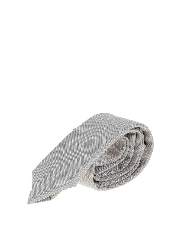CORNELIANI: Krawatten und Fliegen online - Krawatte - Grau