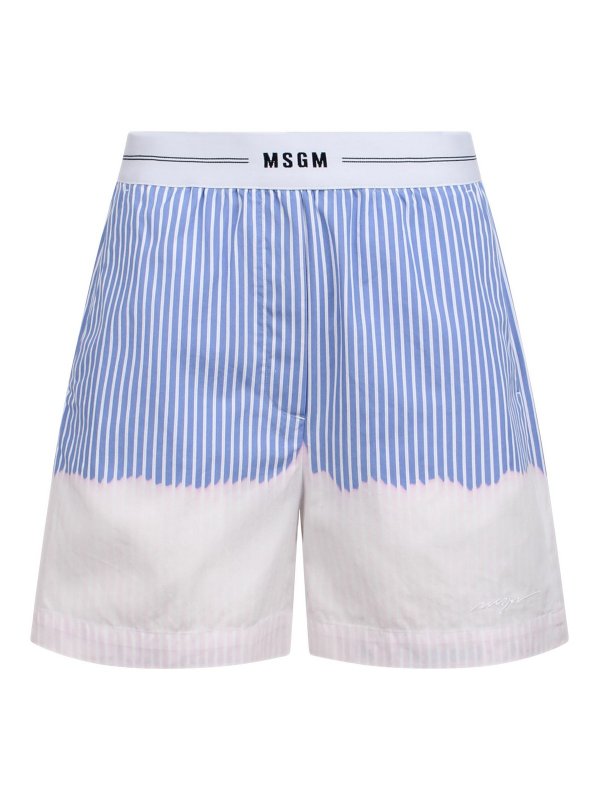 m.s.g.m.: Shorts - Shorts - Azul
