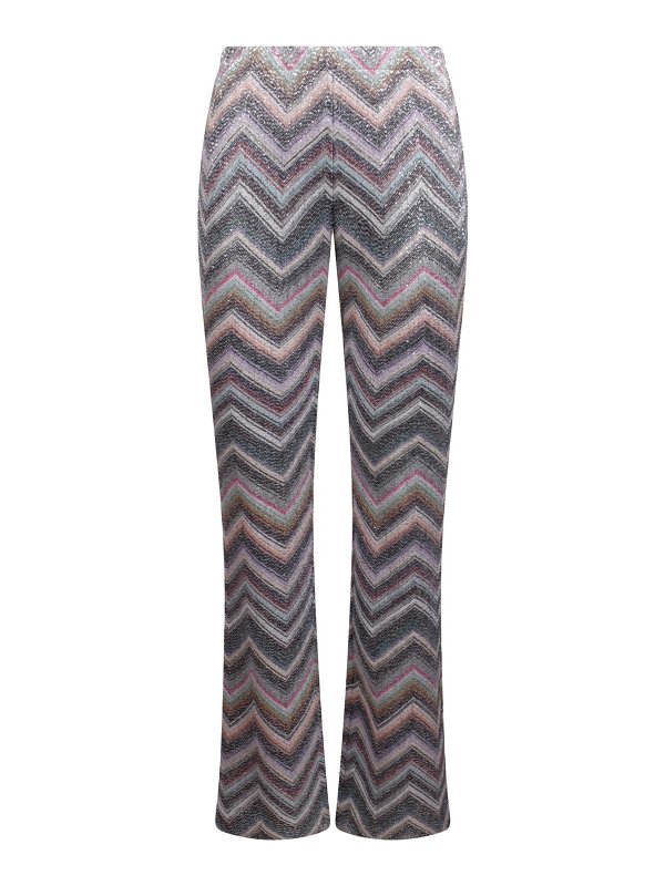MISSONI: boat necks - Flared trousers