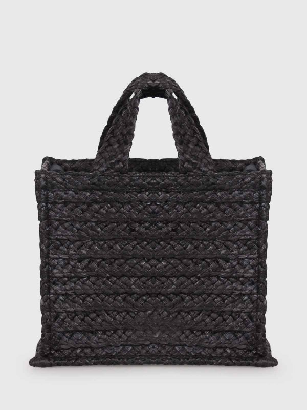 PATOU: cross body bags online - Raffia bag