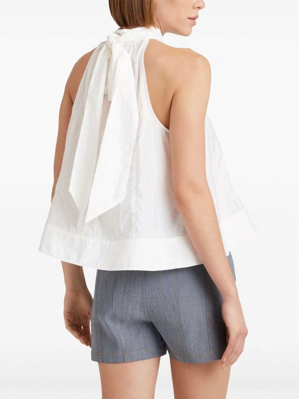 トップ/タンクトップ - 白 shop online: CINQ A SEPT