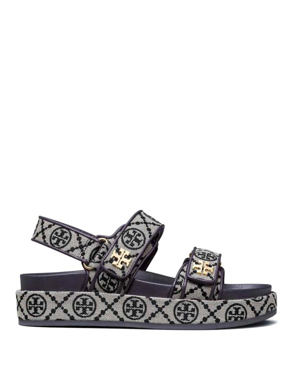 TORY BURCH: Sandalen - Sandalen - Blau