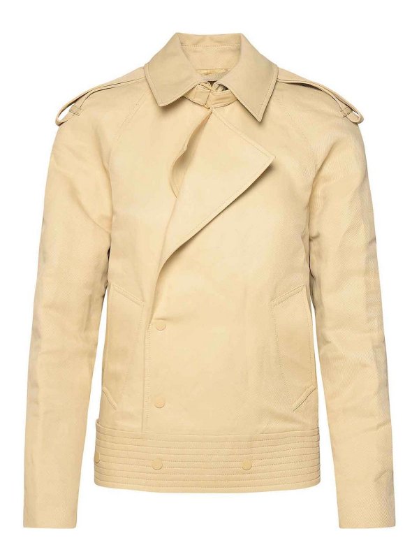 BURBERRY: カジュアルジャケット - カジュアルジャケット - ベージュ