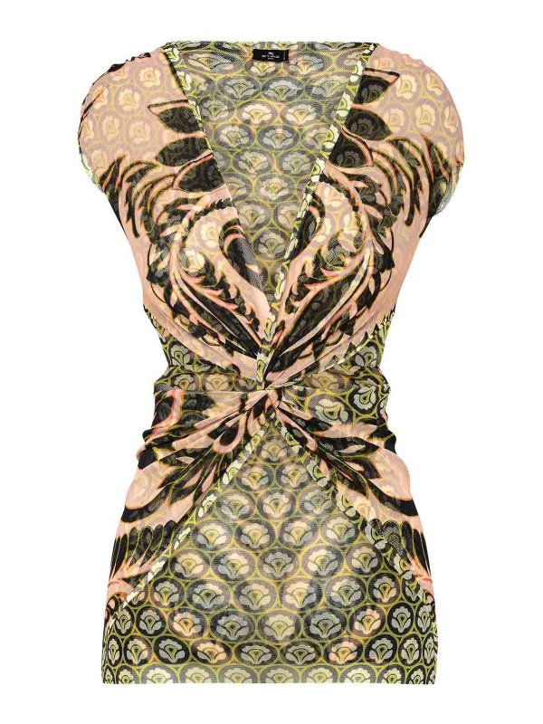 ETRO: bluse - Pink Polyamide Blouse