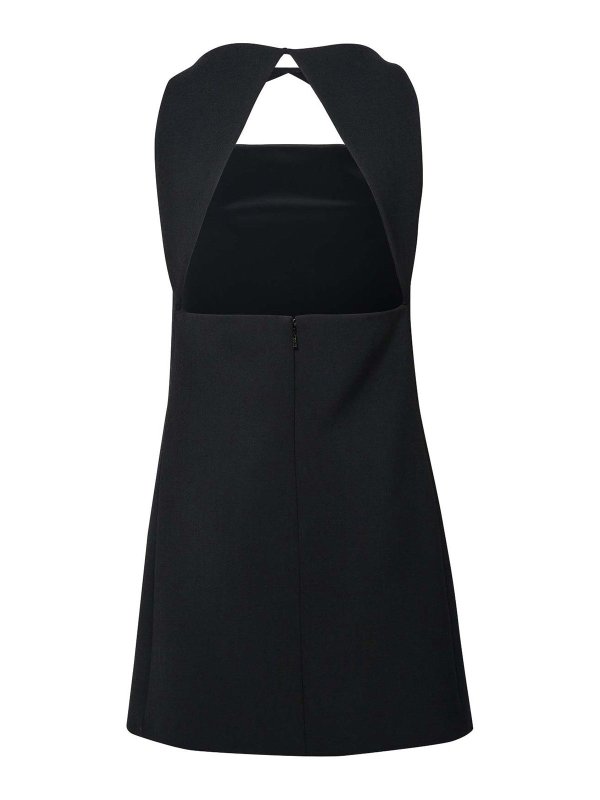 VERSACE: ニーレングスドレス online - 膝丈ドレス - 黒