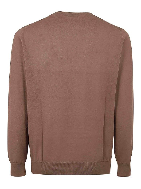 BALLANTYNE: Suéteres con cuello pico online - Suéter Cuello Redondo - Negro