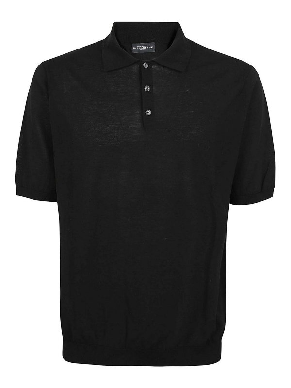 BALLANTYNE: ポロシャツ - ポロシャツ - 黒