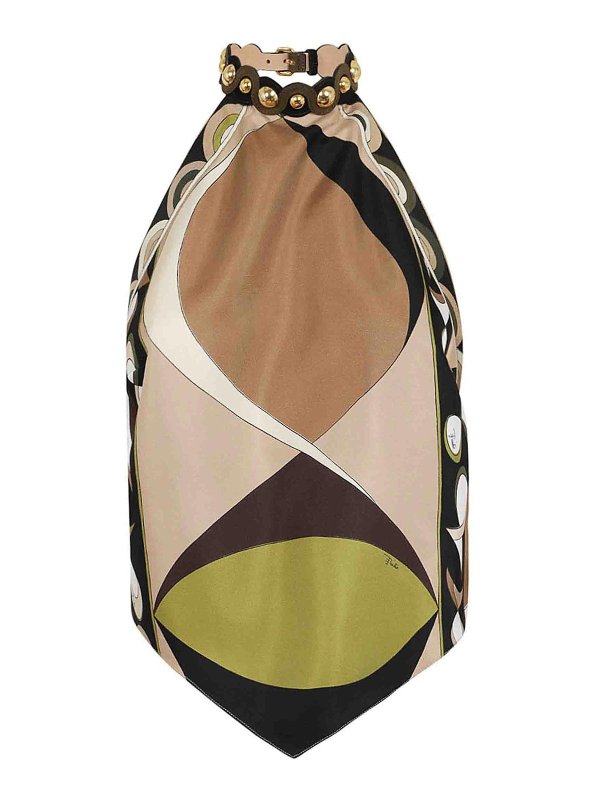EMILIO PUCCI: Tops und Tank Tops - Top - Hellbraun