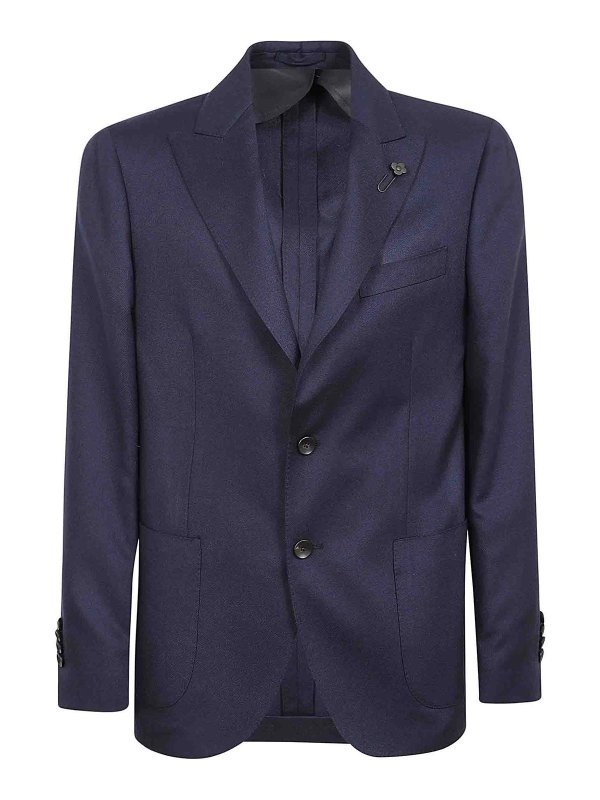 LARDINI: Blazer - Blazer - Blanco