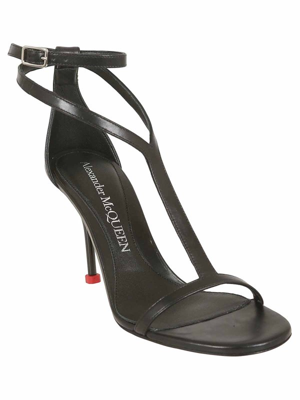 ALEXANDER MCQUEEN: サンダル online - サンダル - 黒