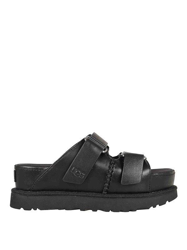 UGG: Zehentrenner - Zehentrenner - Schwarz