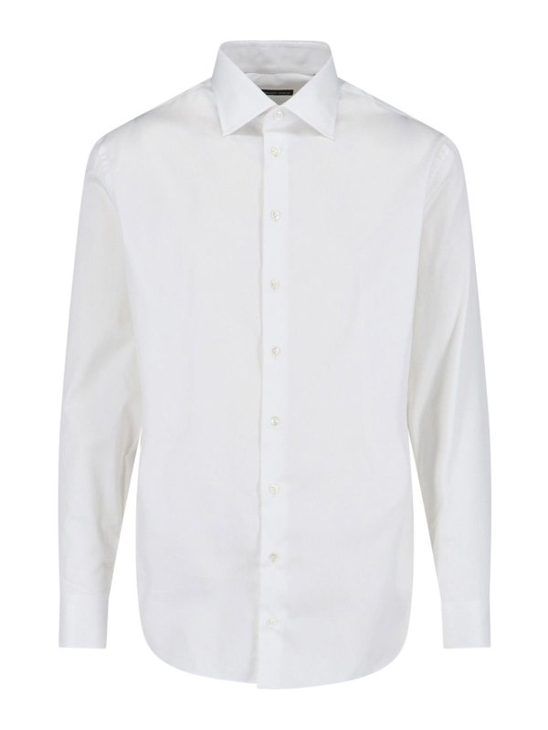 GIORGIO ARMANI: シャツ - シャツ - 白