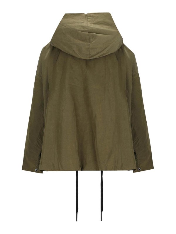 The Best Shops KIMONORAIN: Trenchcoats - Trenchcoat - Grün