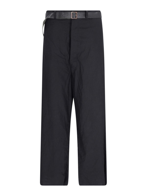 PAUL HARNDEN: casual trousers - Wool pants