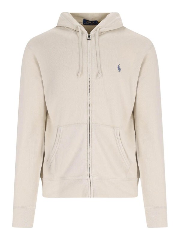 POLO RALPH LAUREN: スウェット＆セーター - スウェットシャツ/セーター - ベージュ