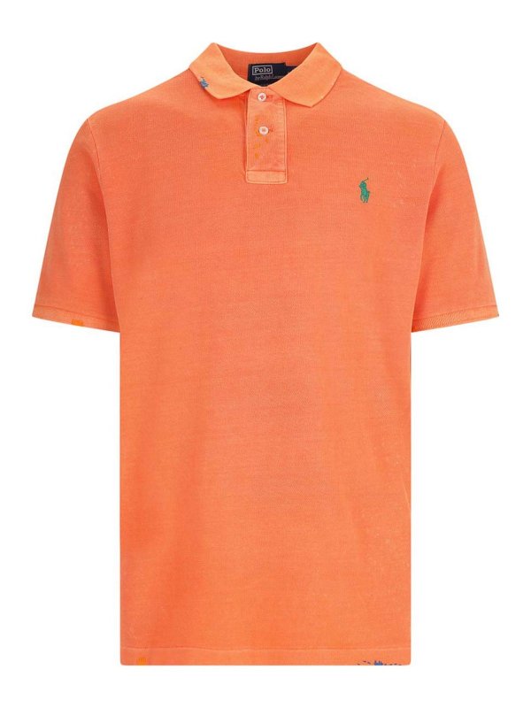 POLO RALPH LAUREN: Polos - Polo - Naranja