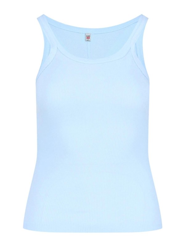 RE/DONE: Tops und Tank Tops - Top - Blau
