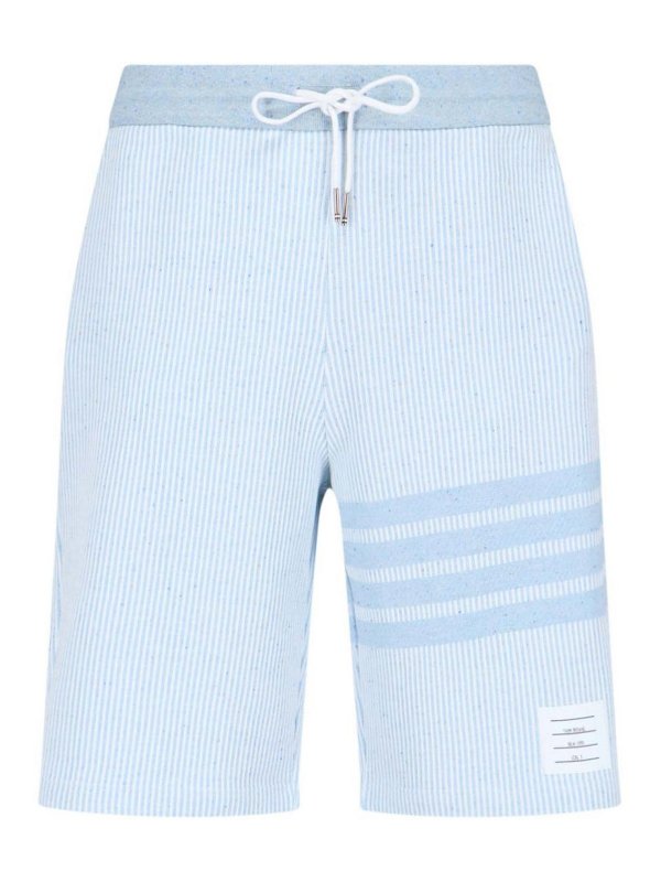 THOM BROWNE: Shorts - Shorts - Azul
