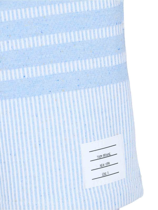 Shorts - Azul shop online: THOM BROWNE