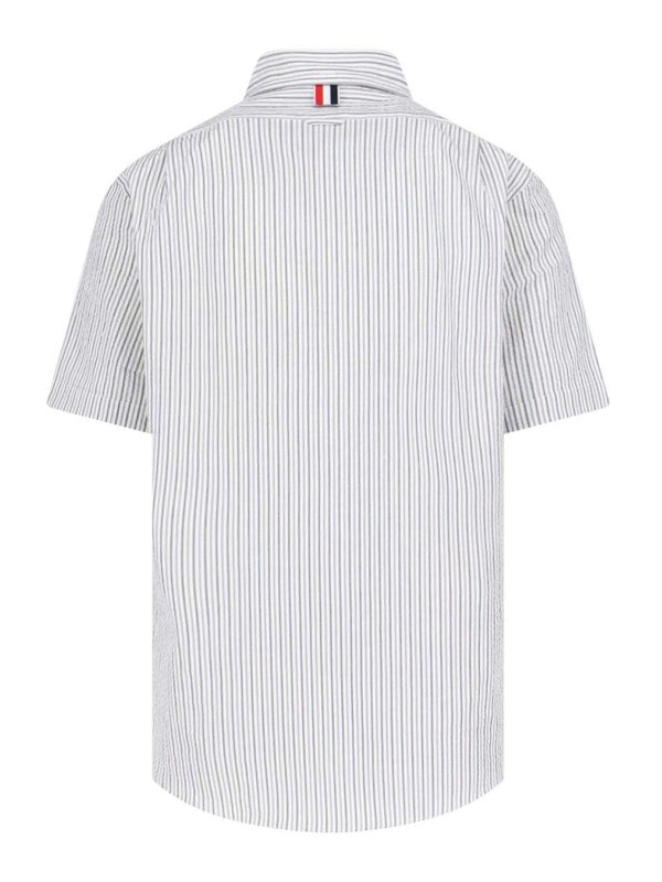 THOM BROWNE: shirts online - Striped shirt