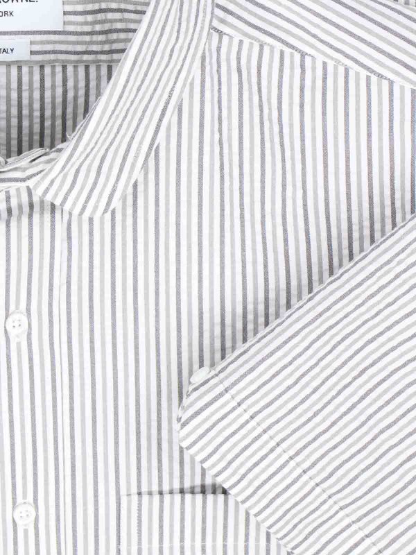 Striped shirt shop online: THOM BROWNE