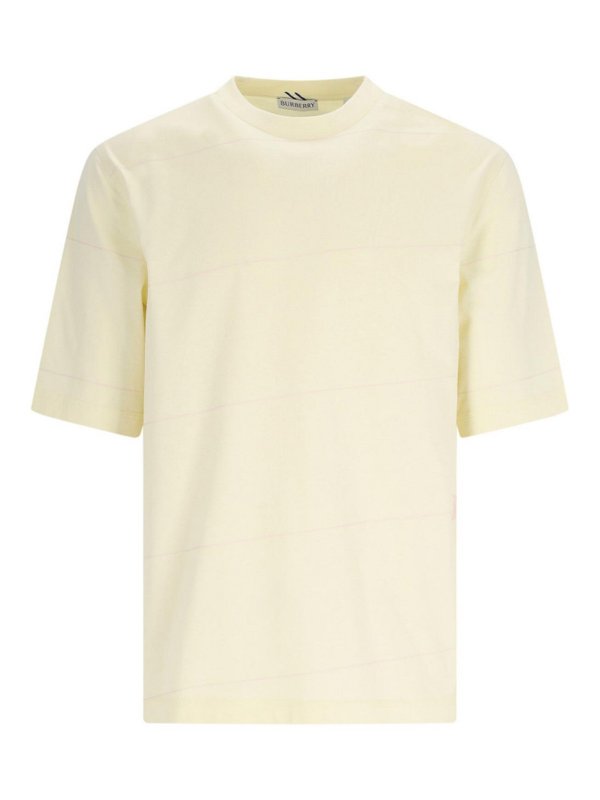 BURBERRY: t-shirts - Striped T-Shirt