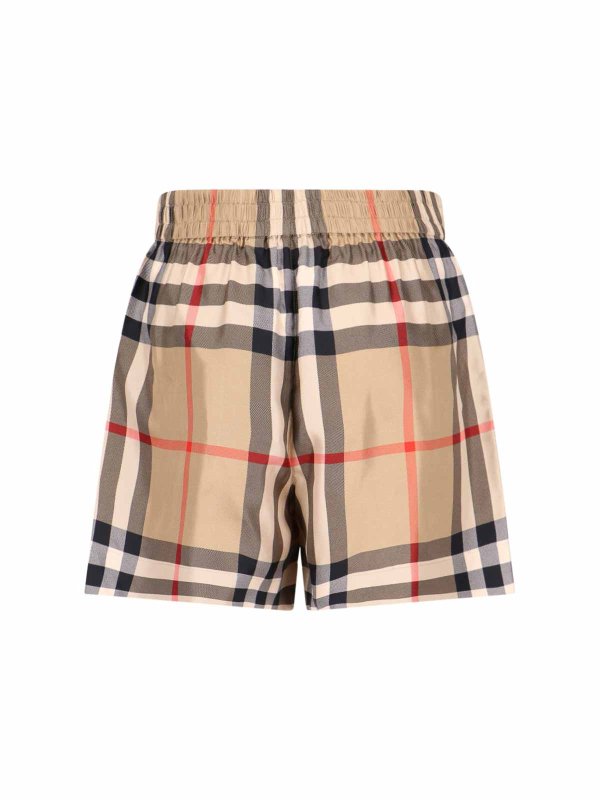 The Best Shops BURBERRY: Pantalones Cortos - Shorts - Beis