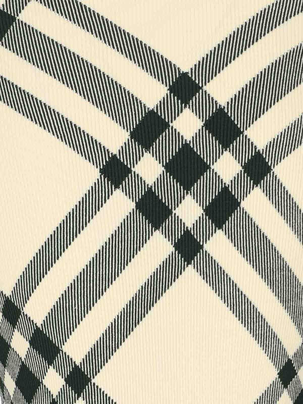 BURBERRY buy online check turtleneck pullover