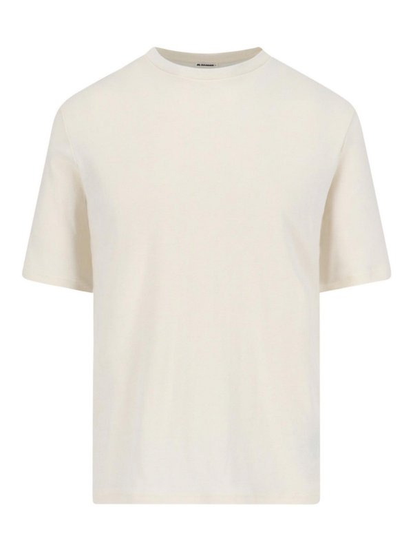 T-Shirt - Weiß shop online: JIL SANDER