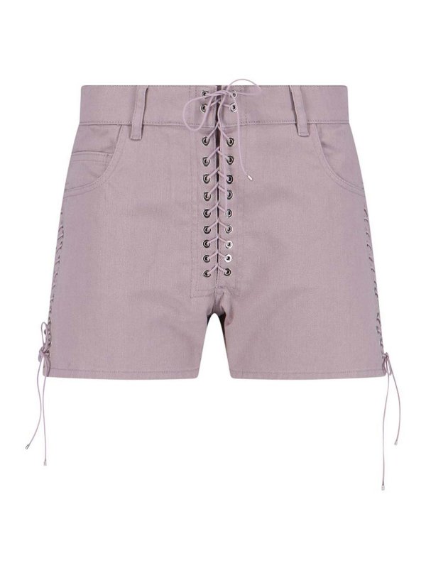 LUDOVIC DE SAINT SERNIN: Trousers Shorts - Denim Shorts
