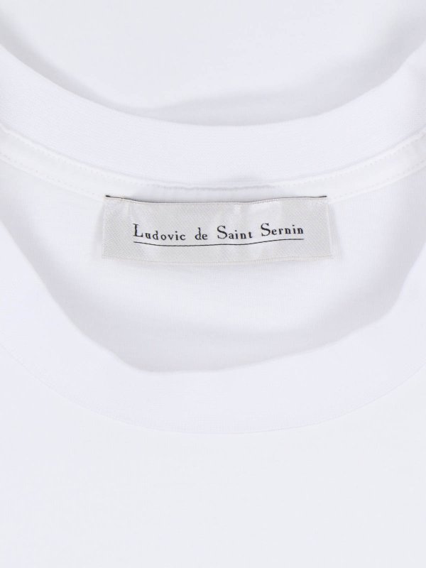 The Best Shops LUDOVIC DE SAINT SERNIN: Camisetas - Camiseta - Blanco