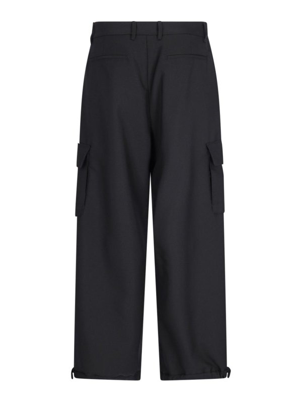 OFF-WHITE: カジュアルトラウザー online - カジュアルパンツ - 黒