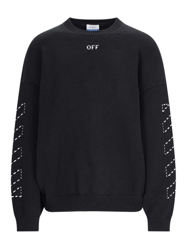 OFF-WHITE: crew necks - Crewneck sweater