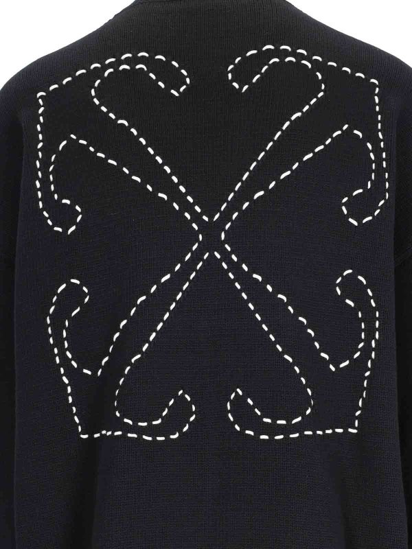 The Best Shops OFF-WHITE: crew necks - Crewneck sweater