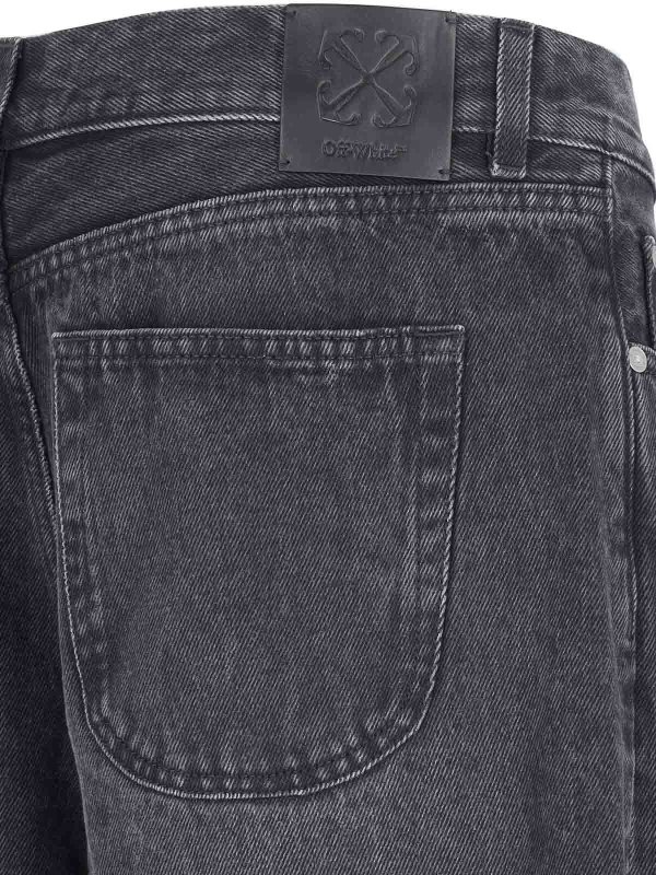 ブーツカットジーンズ - 黒 shop online: OFF-WHITE