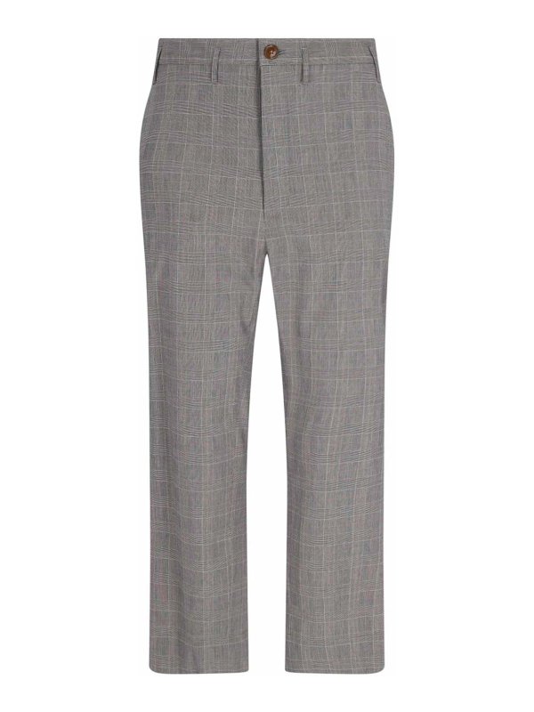 VIVIENNE WESTWOOD: カジュアルトラウザー - カジュアルパンツ - グレー